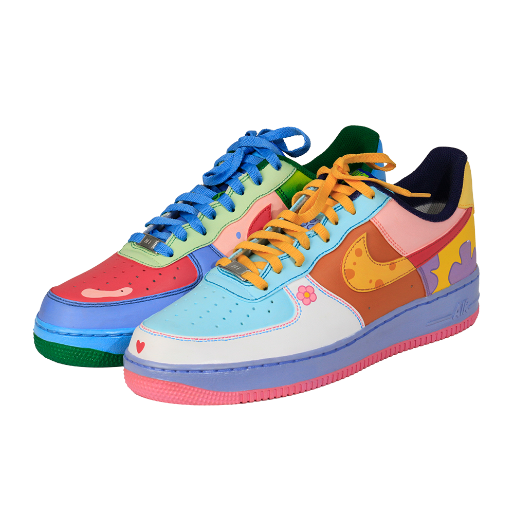 Spongebob air force ones sales