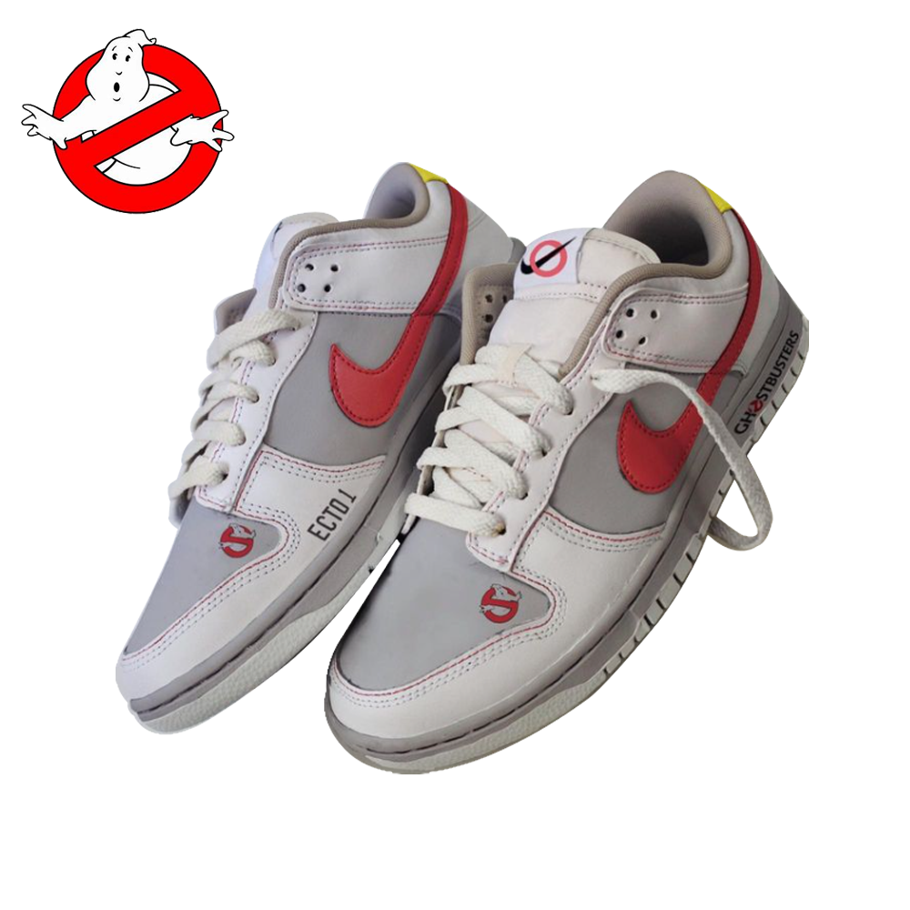Ghostbusters SB Dunk Low – KKix Custom Sneakers - Main Image