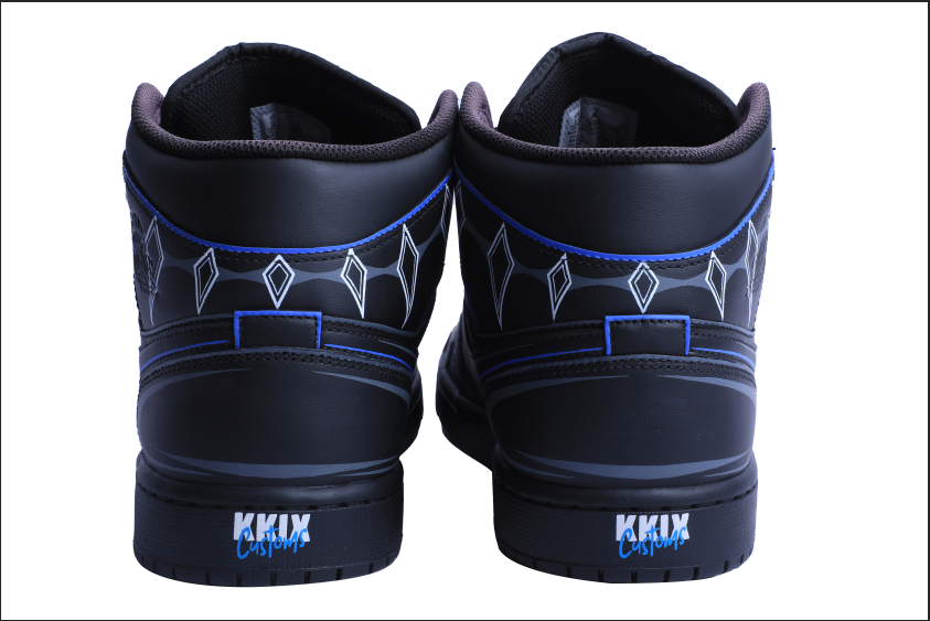 Custom black panther shoes on sale