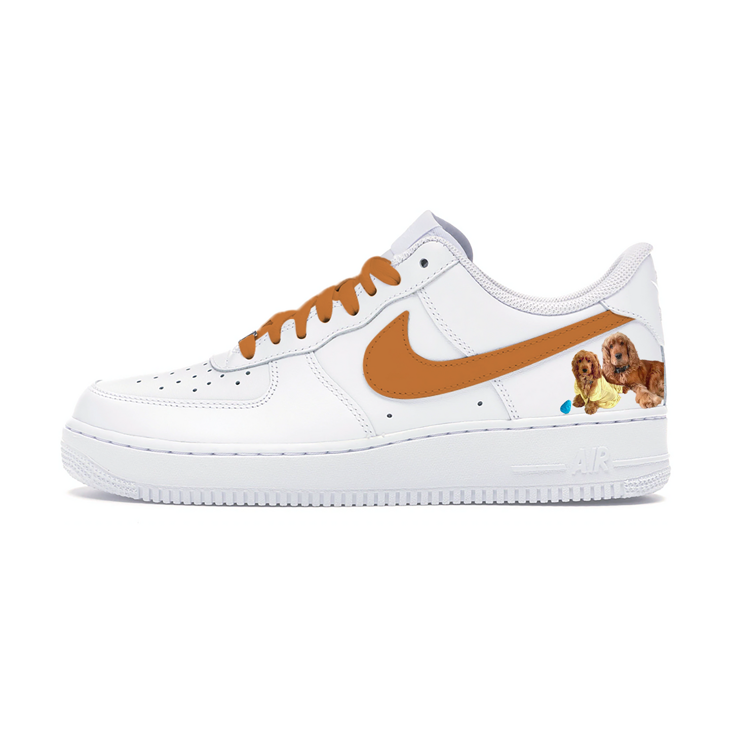 Custom Nike Airforce Cocker spaniel