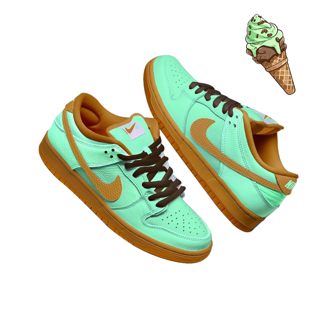 Mint Chocochip - SB Dunk Low