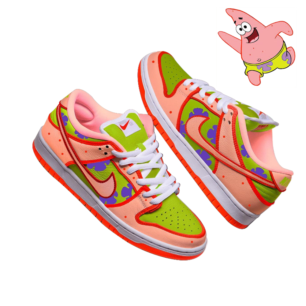 Patrick from Spongebob - SB Dunk Low