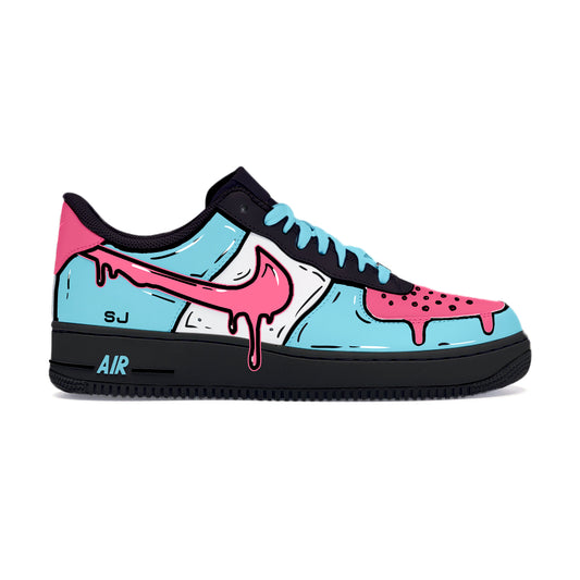 Custom Cartoon Drip Sneaker