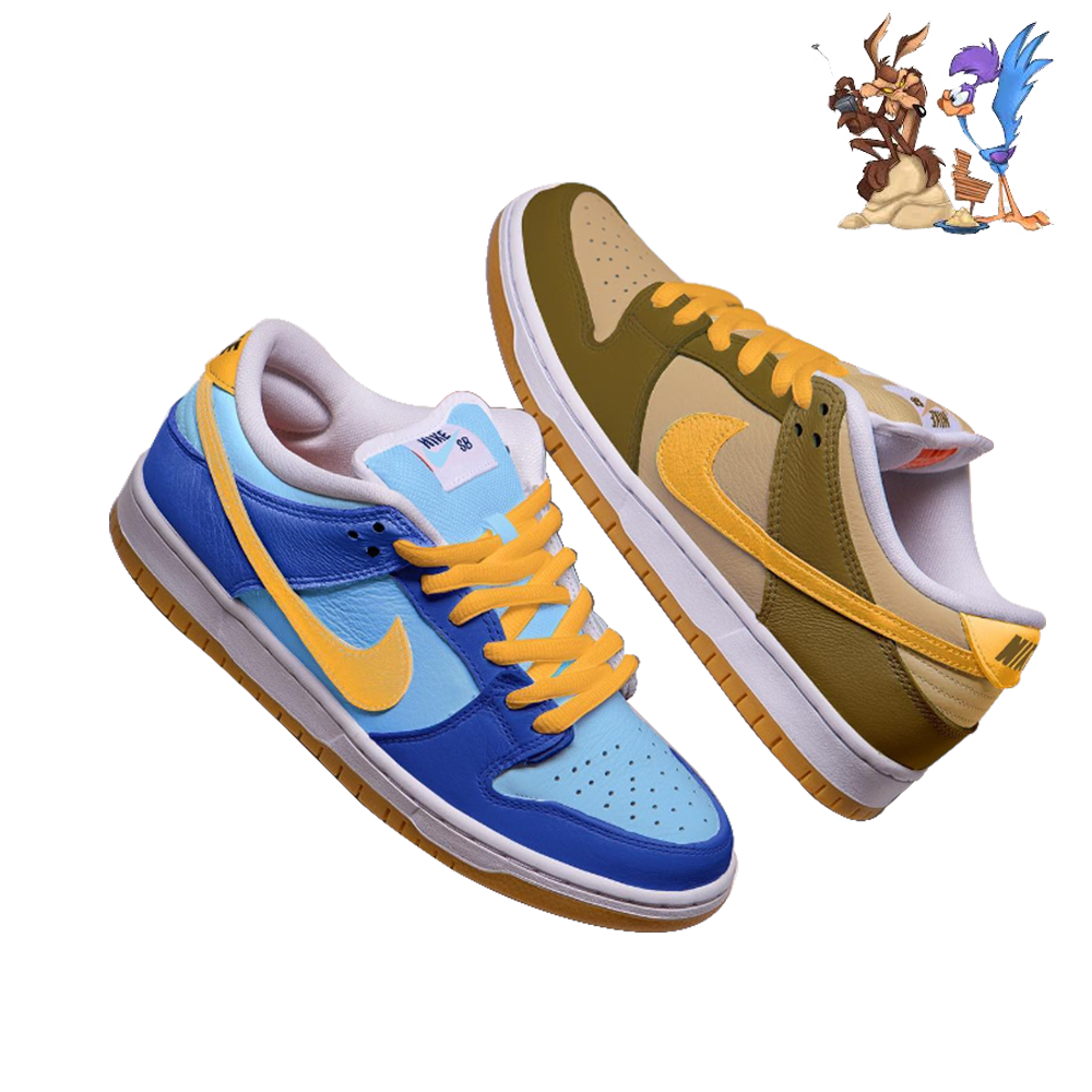 Road Runner x Wile e Coyote - SB Dunk Low