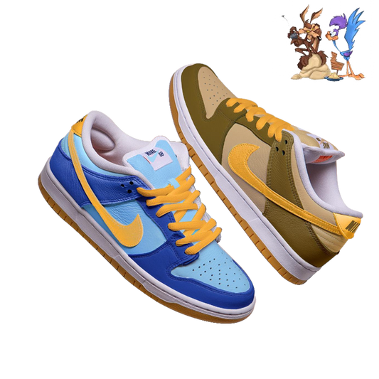 Road Runner x Wile e Coyote - SB Dunk Low