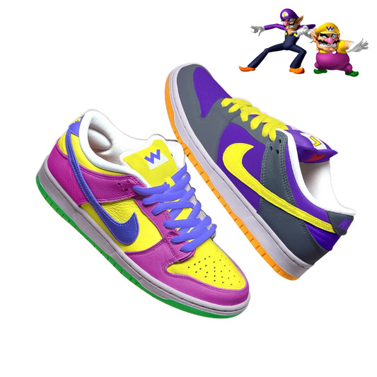 Wario and Waluigi - SB Dunk Low