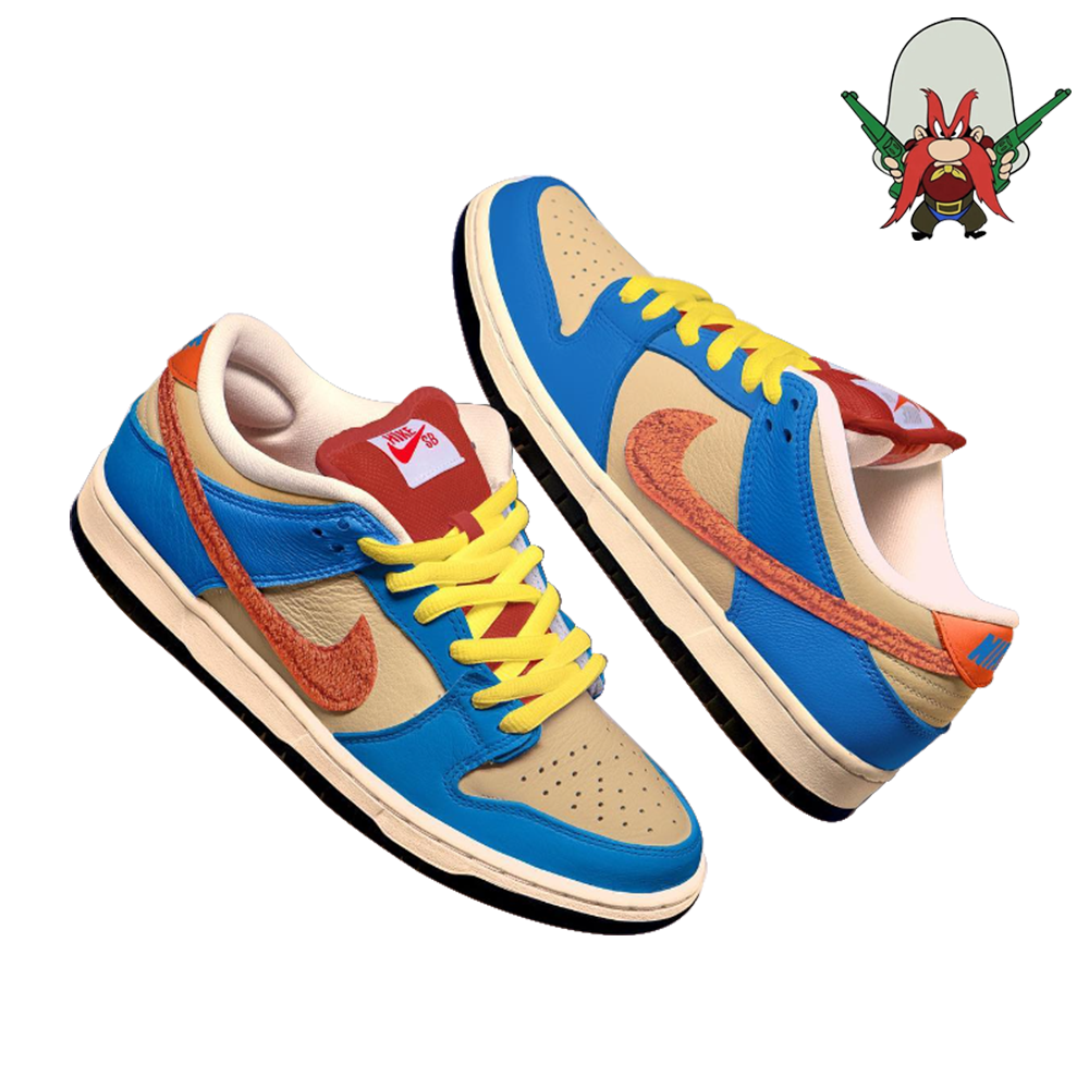 Yosemite Sam from Looney Tunes - SB Dunk Low